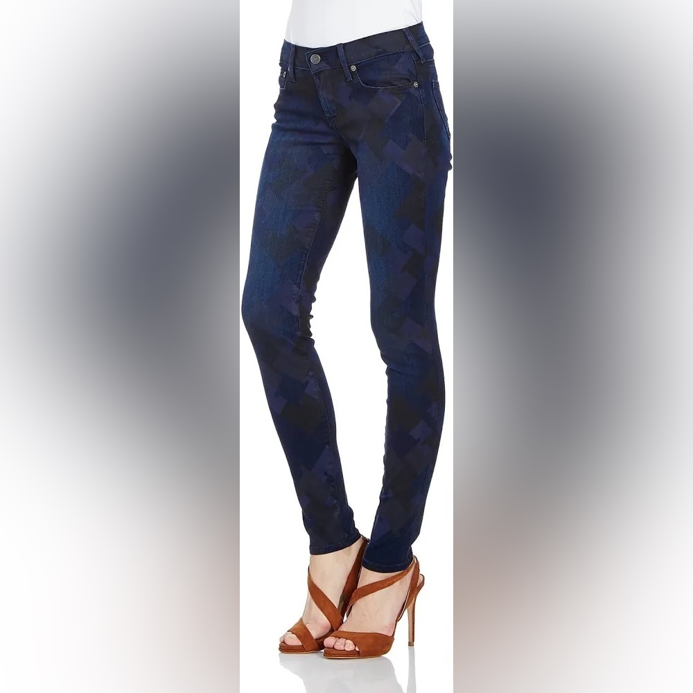 True Religion Casey Low Rise Super Skinny 26 Y2K Iconic Denim Jeans
